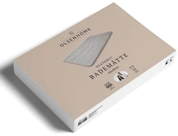 Olsen Home - Diatomit-Badematte 60X40cm