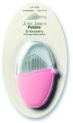 John James Pebbles Sortierte Sticknadeln Gr. 5/10 16 Stk.