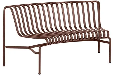 HAY Palissade Park Essbank IN 1 Stk. Mit Montagesatz Nicht freistehend Iron Red
