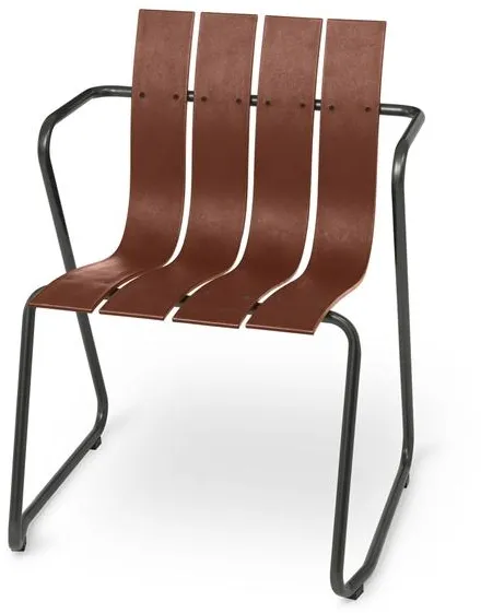 Mater Ocean Stuhl Gebranntes Rot