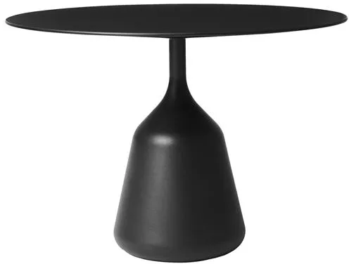 Wendelbo Coin Beistelltisch Niedrig Schwarz Laminat
