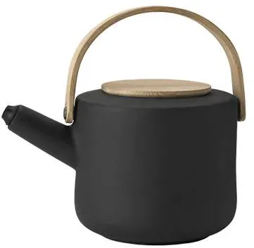 Stelton Theo Teekanne 0,7 l - Schwarz