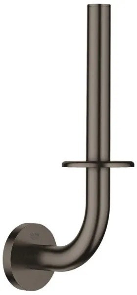 Grohe Essentials Ersatz-Toilettenpapierhalter, gebürstetes Hard Graphite