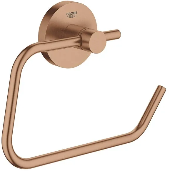 Grohe Essentials Toilettenpapierhalter, gebürstet warm sunset