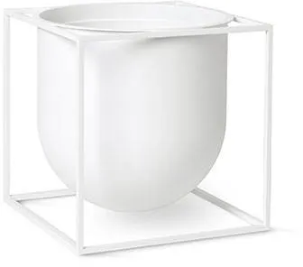 Audo Copenhagen Kubus Flowerpot 23 - Weiß