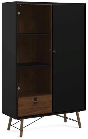 Tvilum Ry Vitrine 86008gmdj 1 Tür + 1 Glastür + 1 Schublade