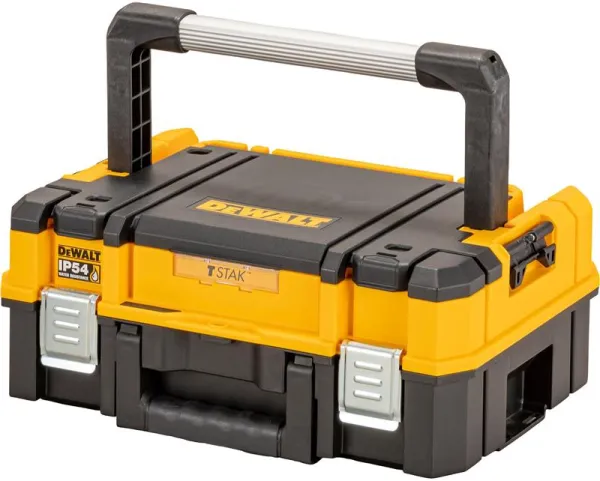 DeWalt niedriger Werkzeugkasten TSTAK mit langem Griff